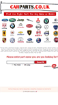 Mobile Screenshot of carparts.co.uk