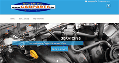 Desktop Screenshot of carparts.ie